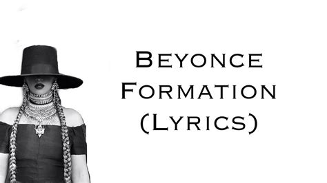 Beyoncé – Formation Lyrics 